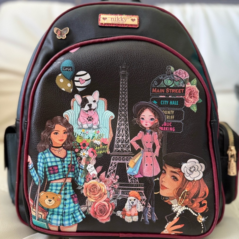 Nikky Paris Themed Backpack
